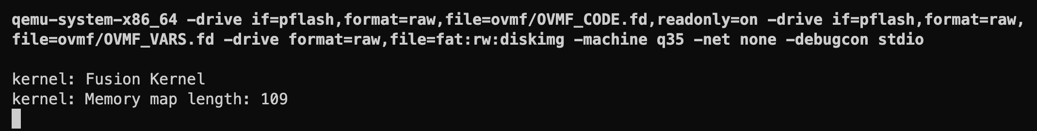 Kernel - Correct memory map length